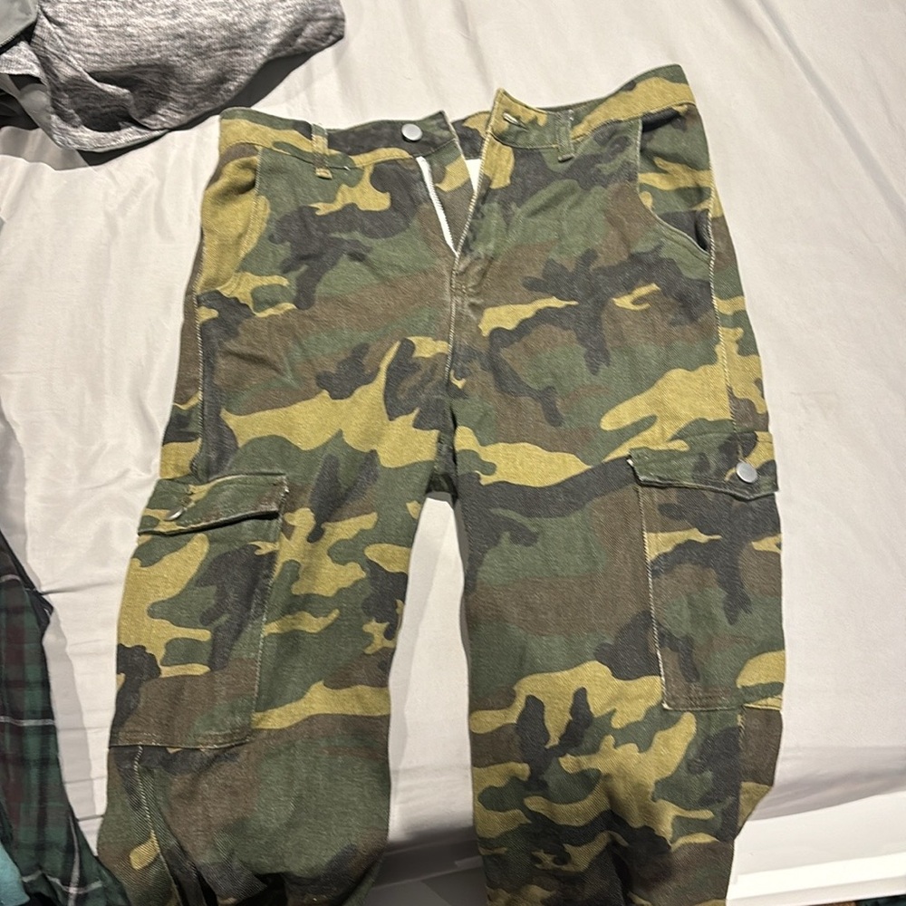unisex camo pants